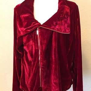 Velveteen Jacket / Motor Cycle Jacket Style